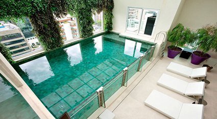 Piscina-cristal